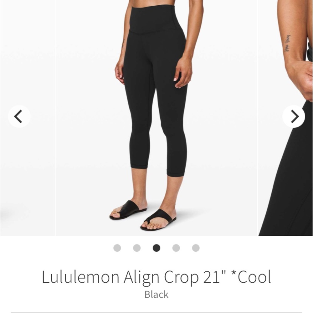 Lululemon Align Crop 21" *Cool
